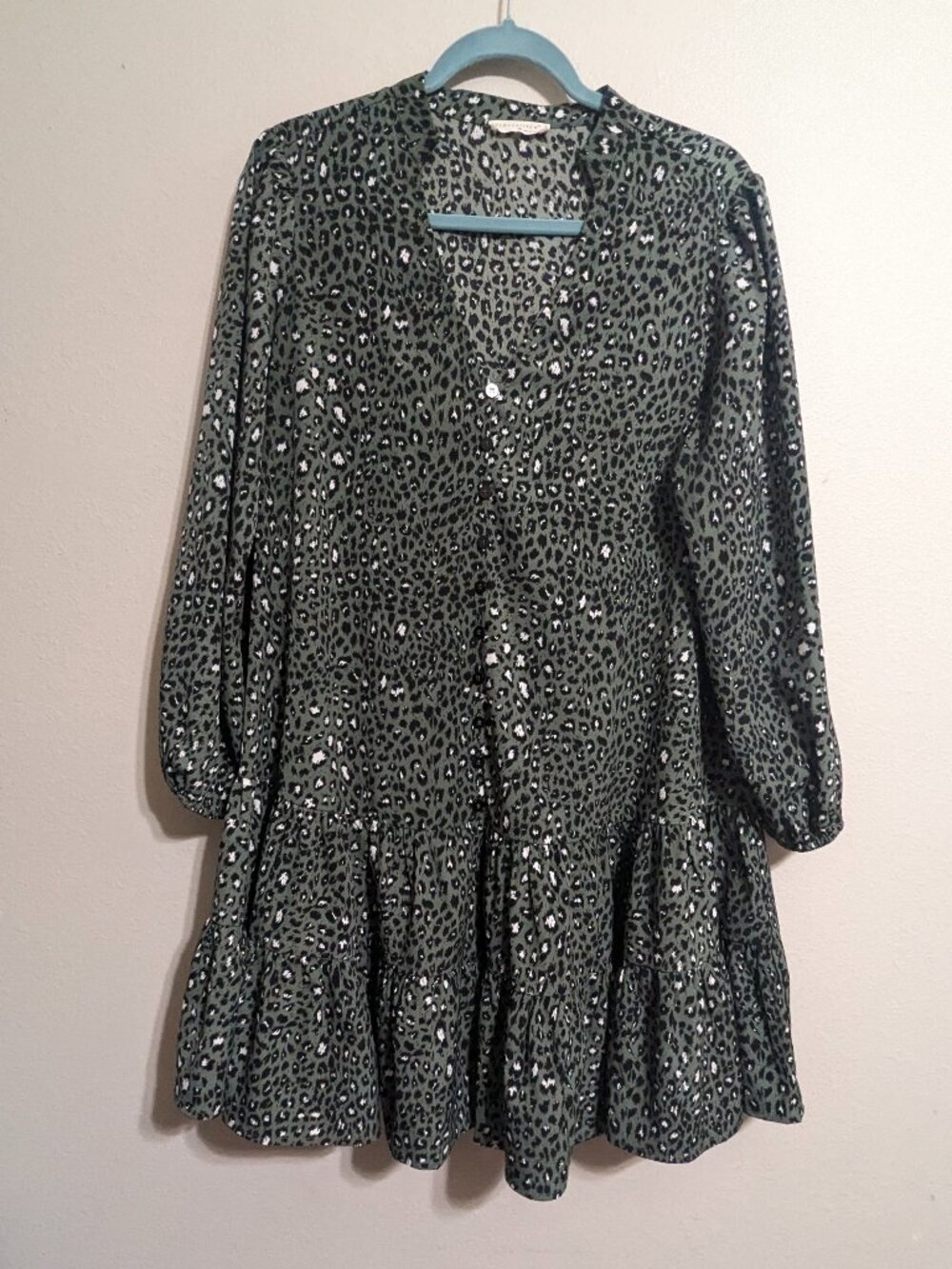 Lovestitch Animal Print Shift Dress Size Medium